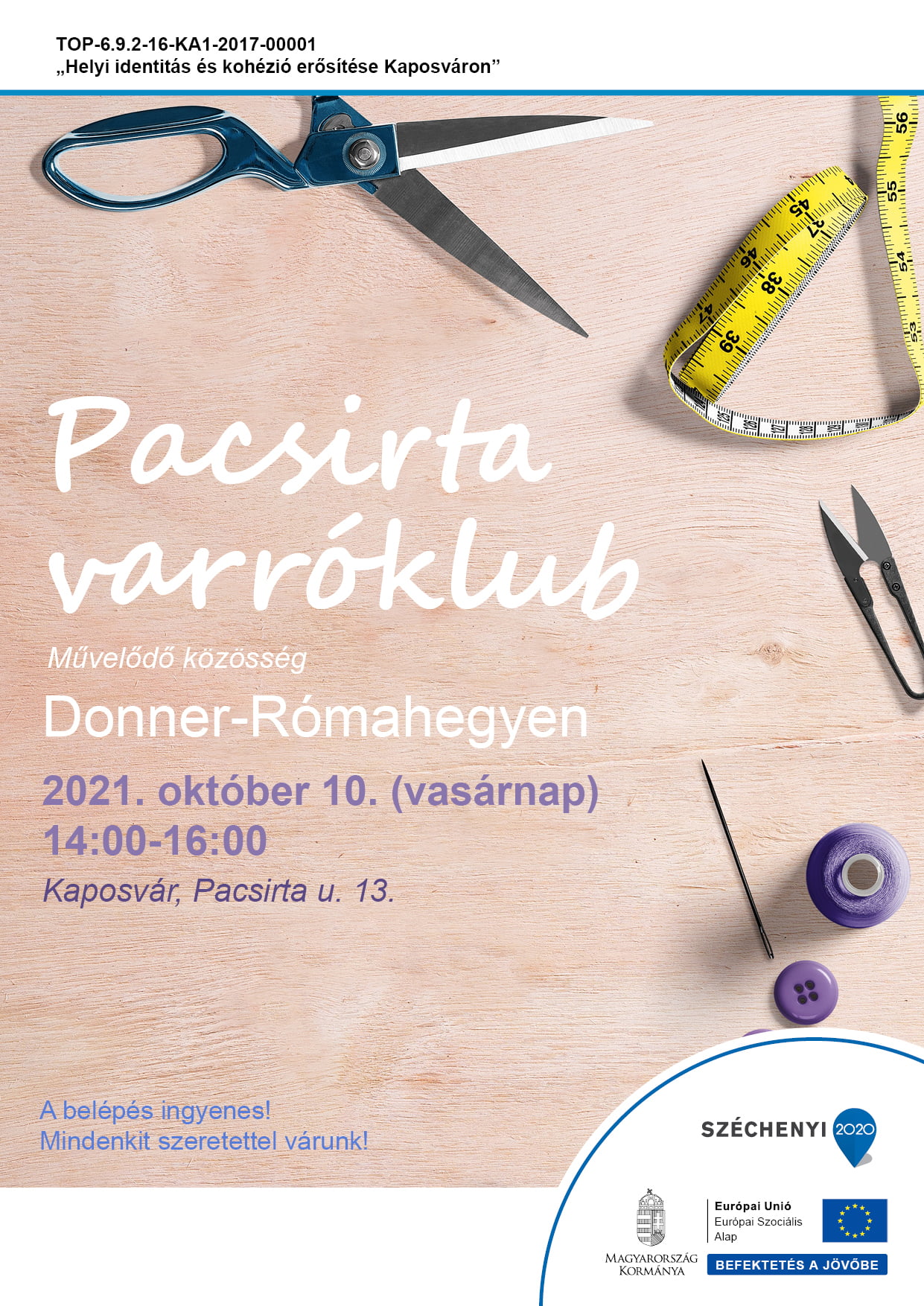 Pacsirta varróklub októberi -novemberi alkalmai Donner - Rómahegy