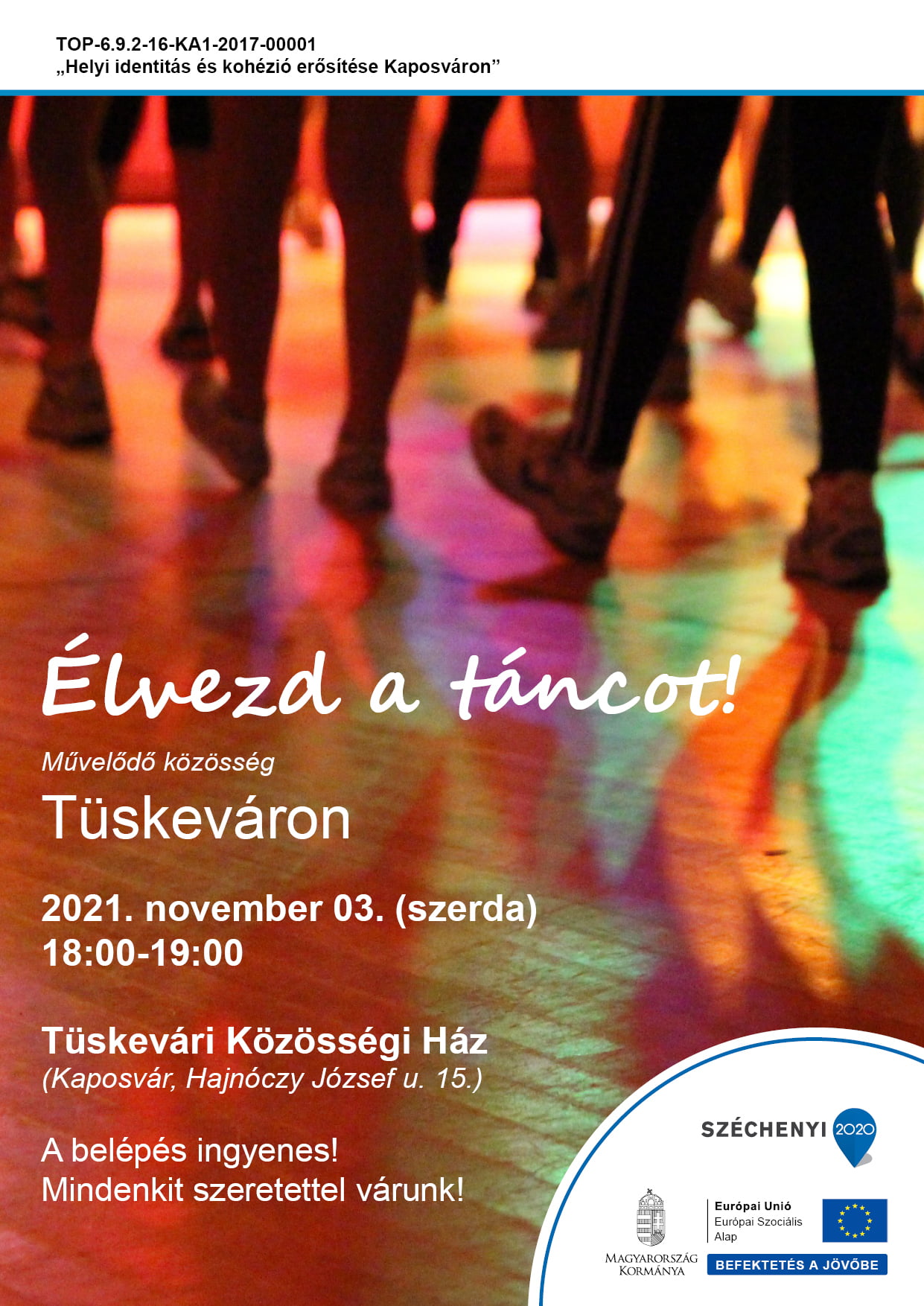 Élvezd a táncot! - Tüskeváron november - december