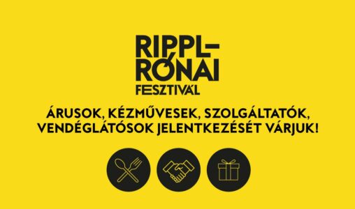 PÁLYÁZATI FELHÍVÁS Rippl-Rónai Fesztivál 2023 vásári részvételre